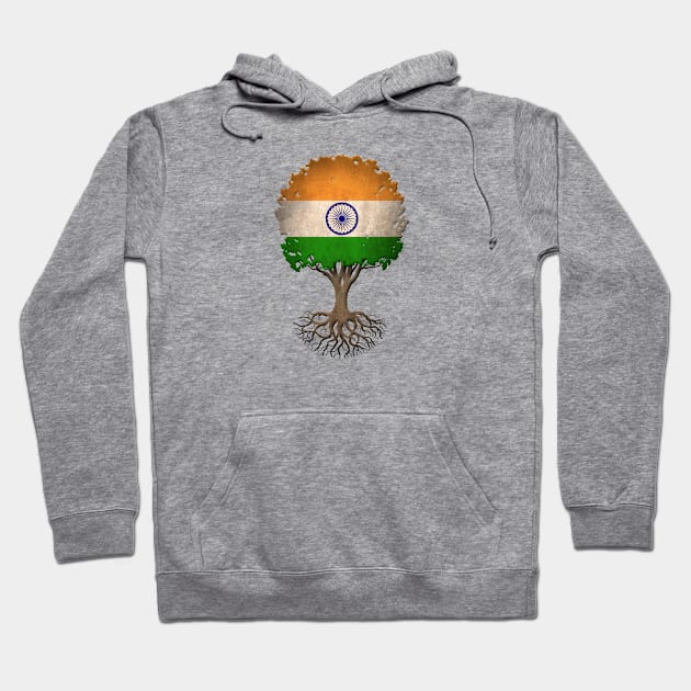 Tree of Life with Indian Flag Hoodie by jeffbartels